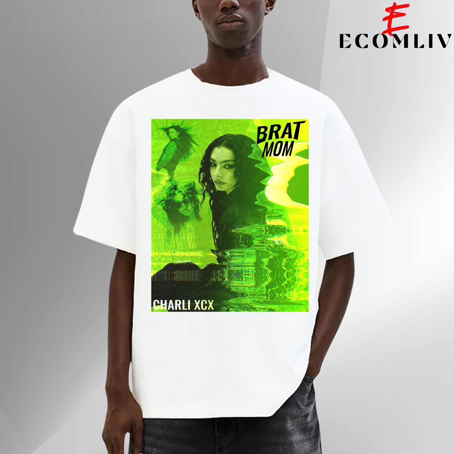 Brat Album Pop Star Tee, Charli Xcx Music T Shirt, Unisex Streetwear Shirt
